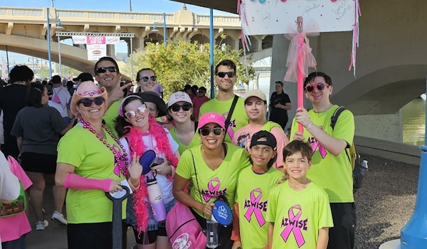Team Azawise At The Finish Line!! T-Shirt Photo