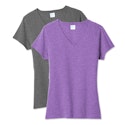 Port & Company Women's Core Tri-Blend V-Neck T-shirt