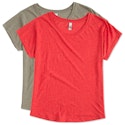 Next Level Women's Tri-Blend Dolman T-shirt