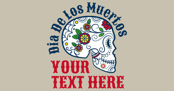 Zoomed in Design Idea Number 62329: Dia De Los Muertos