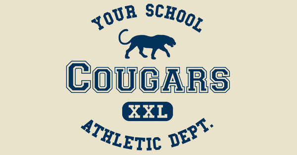 Zoomed in Design Idea Number 61828: Cougars Athletic Dept