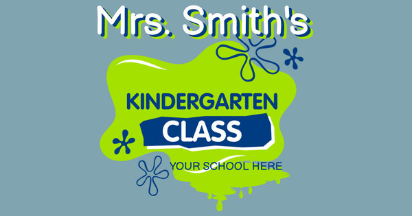 Zoomed in Design Idea Number 61935: Kindergarten Class