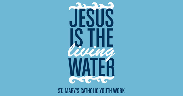 Zoomed in Design Idea Number 46447: Jesus is the Living Water