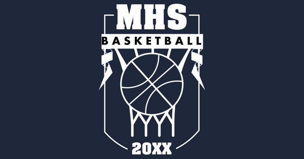 Zoomed in Design Idea Number 58937: MHS basketball