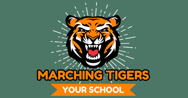 Zoomed in Design Idea Number 61615: Marching Tigers