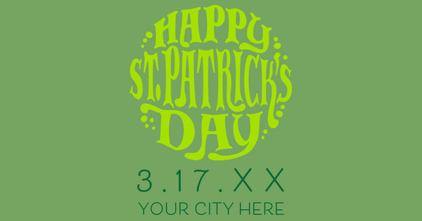 Zoomed in Design Idea Number 61466: st patricks day