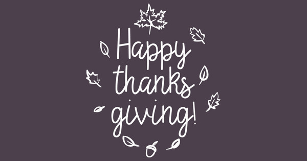 Zoomed in Design Idea Number 58903: happy thanksgiving