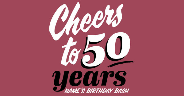 Zoomed in Design Idea Number 37974: 50th Birthday