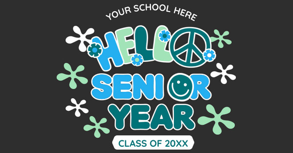 Zoomed in Design Idea Number 61620: Hello Senior Year