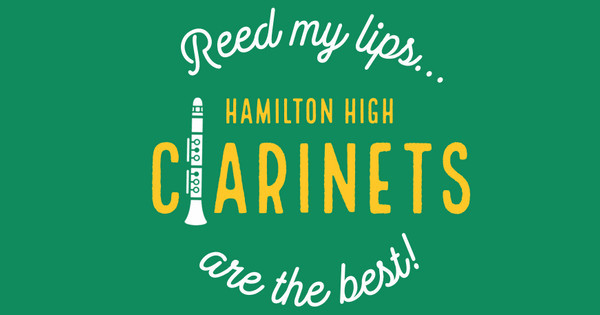 Zoomed in Design Idea Number 45688: Hamilton High Clarinets