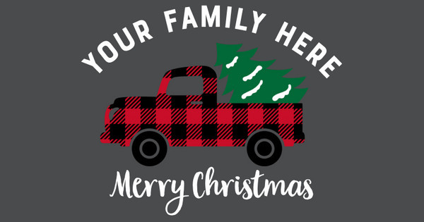 Zoomed in Design Idea Number 60999: Christmas Tree Truck