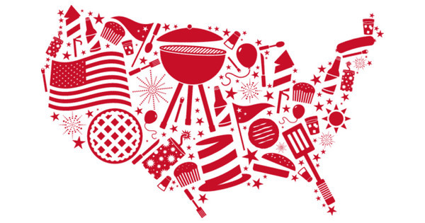 Zoomed in Design Idea Number 57533: american beach towel