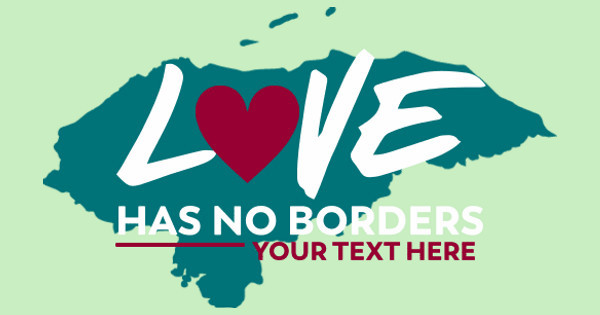 Zoomed in Design Idea Number 59427: Love Has No Borders