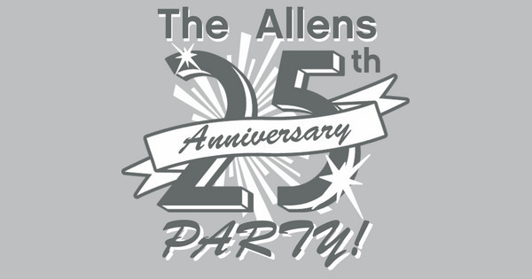 Zoomed in Design Idea Number 54069: Anniversary Party