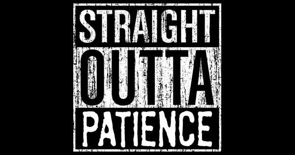 Zoomed in Design Idea Number 55027: Straight Outta Patience