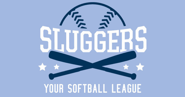 Zoomed in Design Idea Number 54497: Sluggers Softball League
