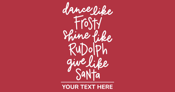 Zoomed in Design Idea Number 62374: Dance like Frosty