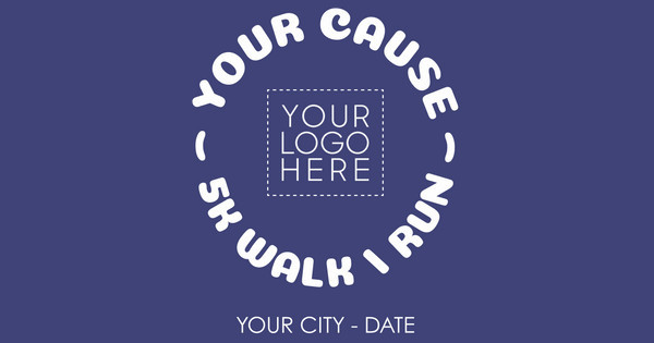 Zoomed in Design Idea Number 61479: 5k walk/run