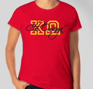 Thumbnail for Design Idea Number 32889: Chi Omega Letters