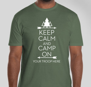 Thumbnail for Design Idea Number 51130: Keep Calm and Camp On