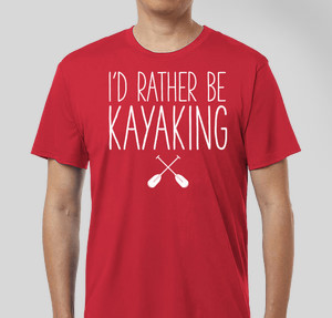 Thumbnail for Design Idea Number 61211: I'd Rather Be Kayaking