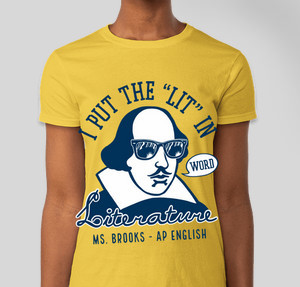 Thumbnail for Design Idea Number 58571: I put the lit in literature