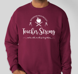 Thumbnail for Design Idea Number 60796: Teacher Strong