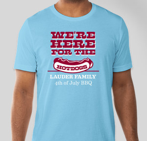 Thumbnail for Design Idea Number 54979: We're Here for the Hotdogs