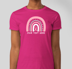 Thumbnail for Design Idea Number 62583: Breast Cancer Rainbow