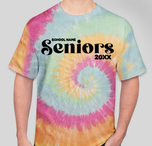 Thumbnail for Design Idea Number 61363: Seniors Tie Dye