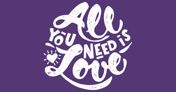 Zoomed in Design Idea Number 57789: all you need is love