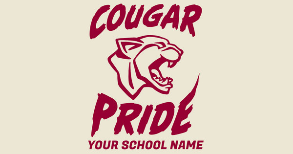 Zoomed in Design Idea Number 61997: Cougar Pride