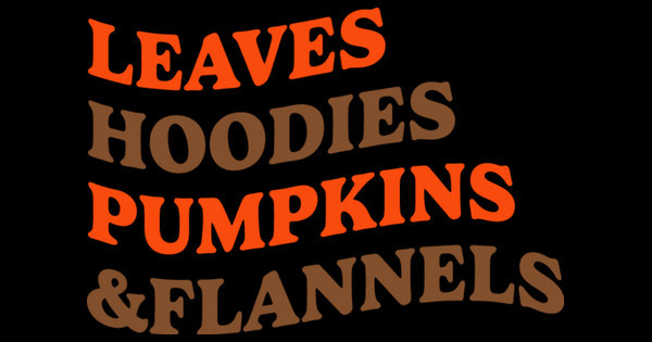 Zoomed in Design Idea Number 61645: fall text