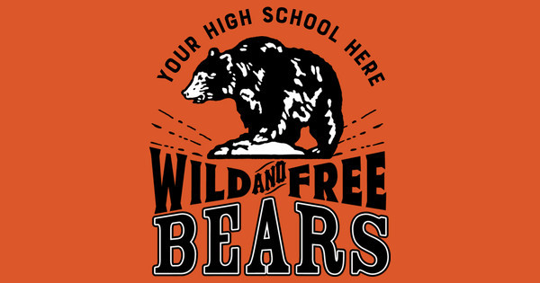 Zoomed in Design Idea Number 58565: Wild & Free Bears