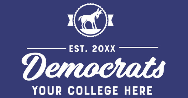 Zoomed in Design Idea Number 62295: Democrats Club