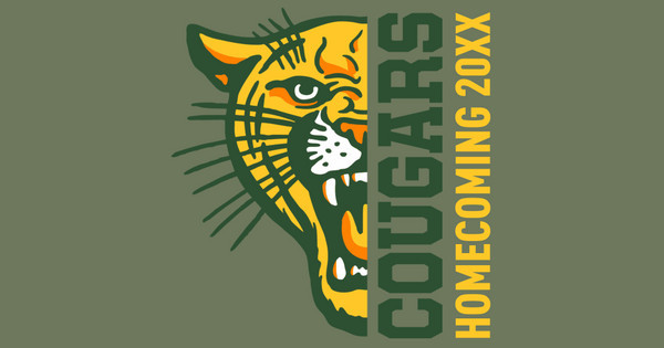 Zoomed in Design Idea Number 62216: cougars homecoming