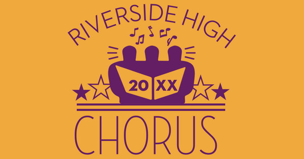 Zoomed in Design Idea Number 40431: HS Chorus