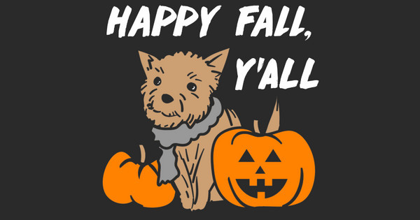 Zoomed in Design Idea Number 60754: Happy Fall Yall