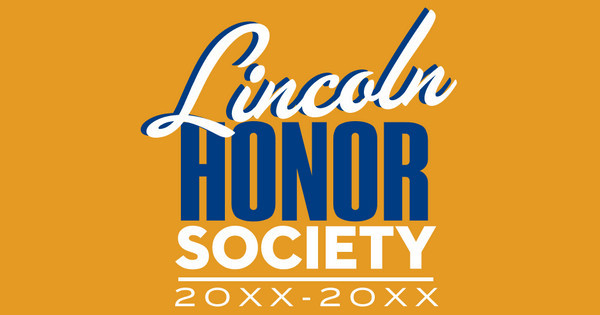 Zoomed in Design Idea Number 47569: Lincoln Honor Society