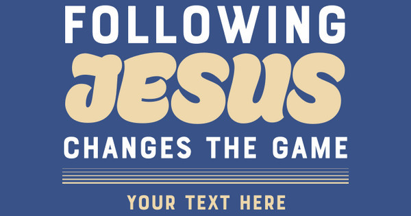 Zoomed in Design Idea Number 62426: Follow Jesus
