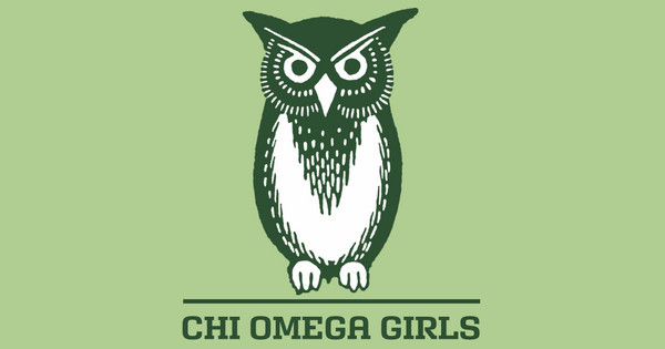 Zoomed in Design Idea Number 42413: Chi Omega Girls