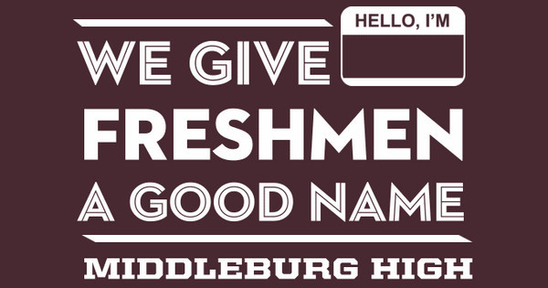 Zoomed in Design Idea Number 52133: Freshmen